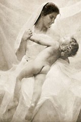 Diptych: Amour maternel & Bien embarrassée