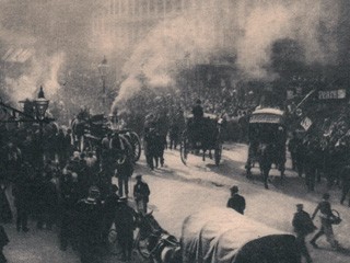 Fire in Oxford Street