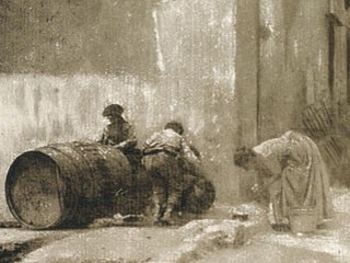 Coin de rue, à Menton