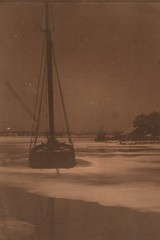 Moonlight night in Winter