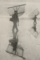 Shrimpers at Low Tide