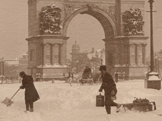 Brooklyn Winter at Prospect Park Plaza