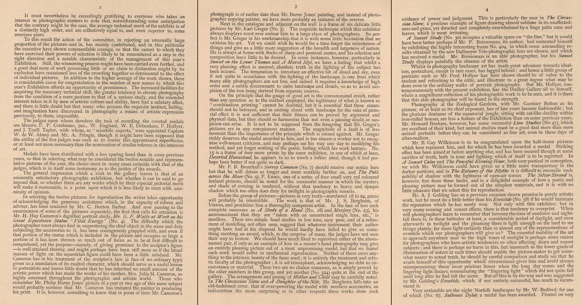 Photographs of the Year Commentary: 2-4