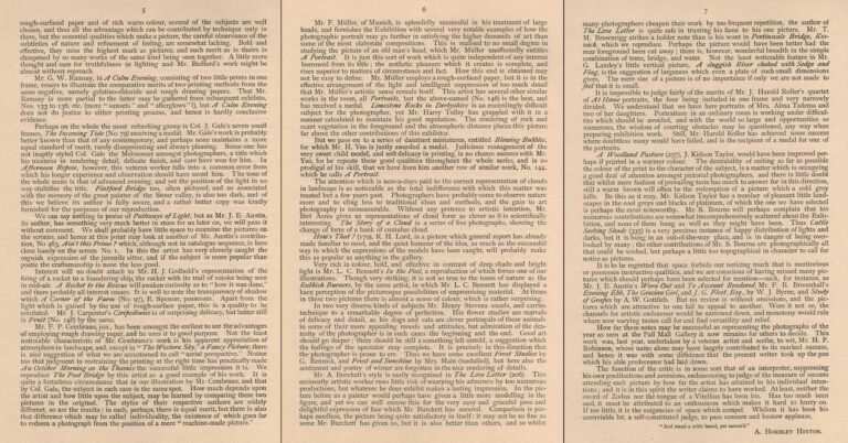 Photographs of the Year Commentary: 5-7