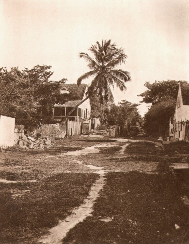 A Street in Nassau, Bahamas
