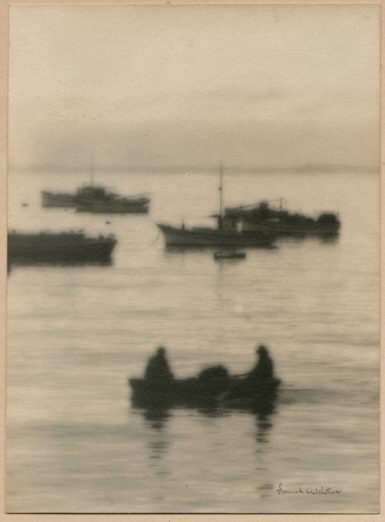 Fishing Boats at Anchor