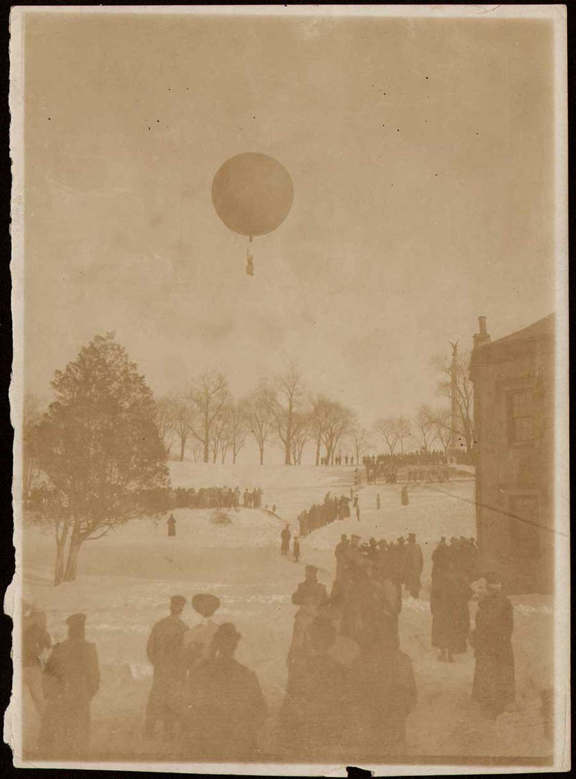 First Balloon Flight Under the American Aero Club