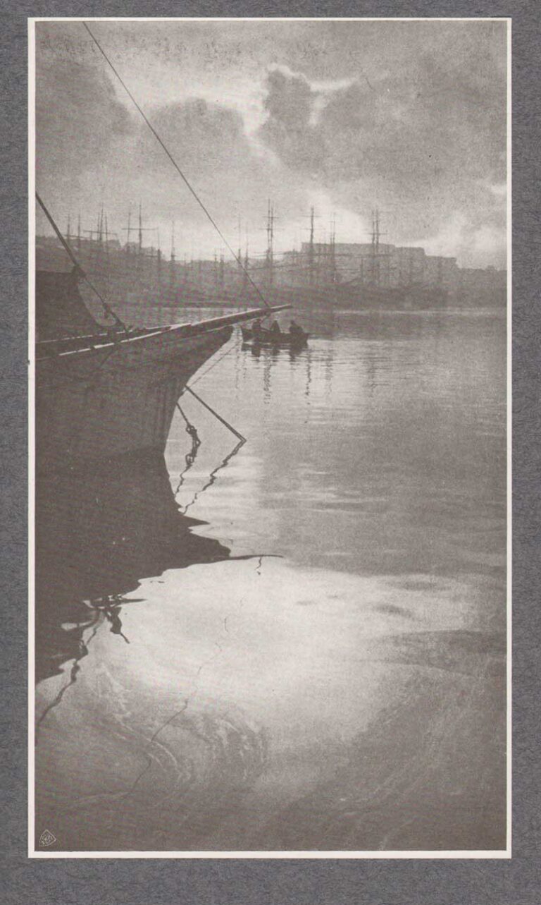 Le Soir dans le Port