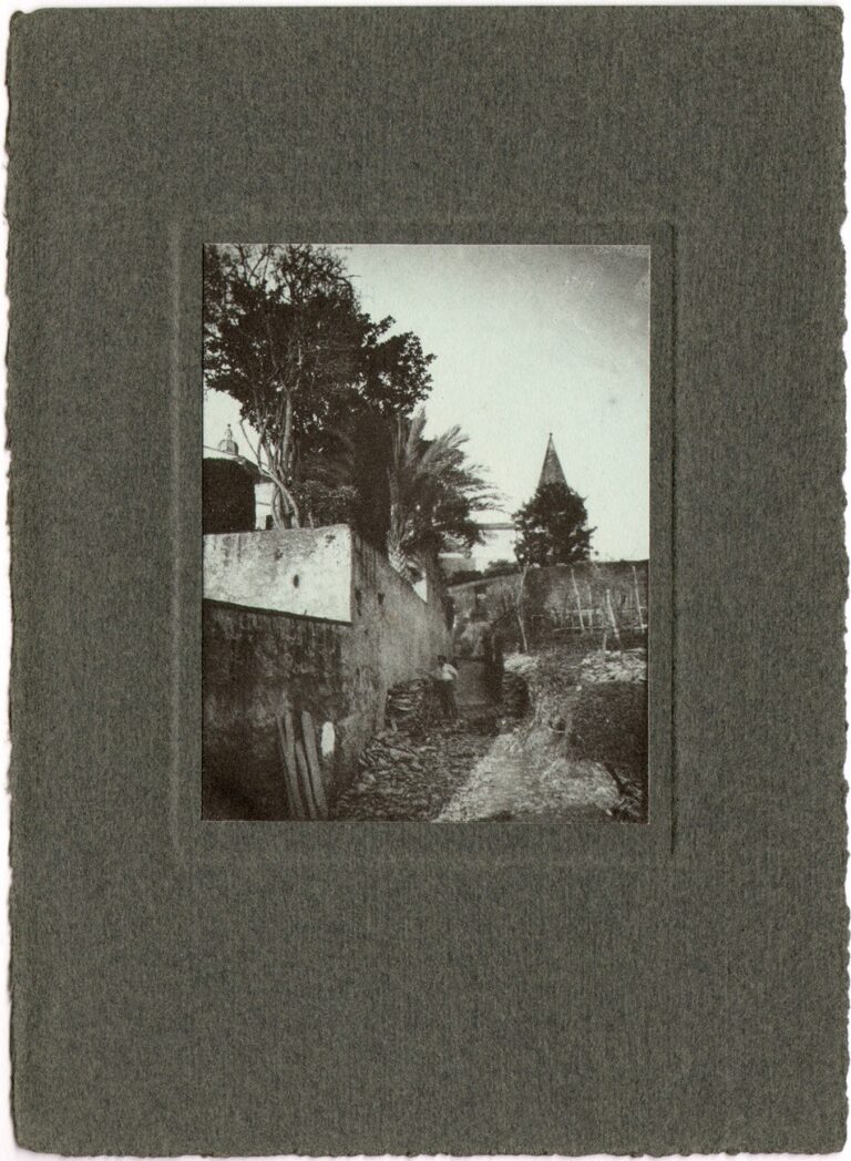 Man Working in Alleyway