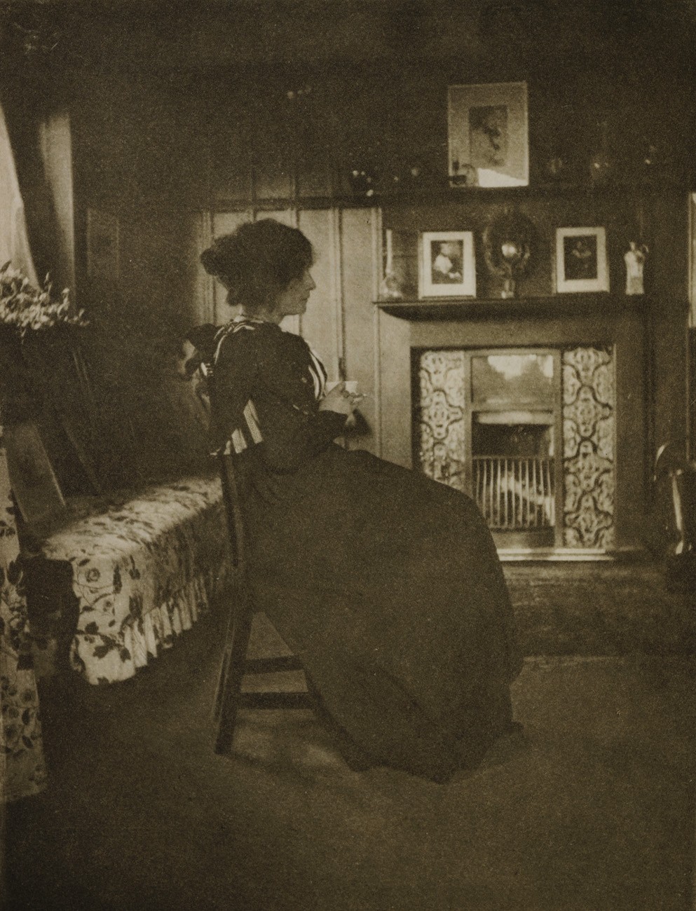 Portrait with Interior