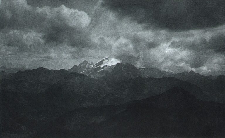 Gewitterabend in den Dolomiten