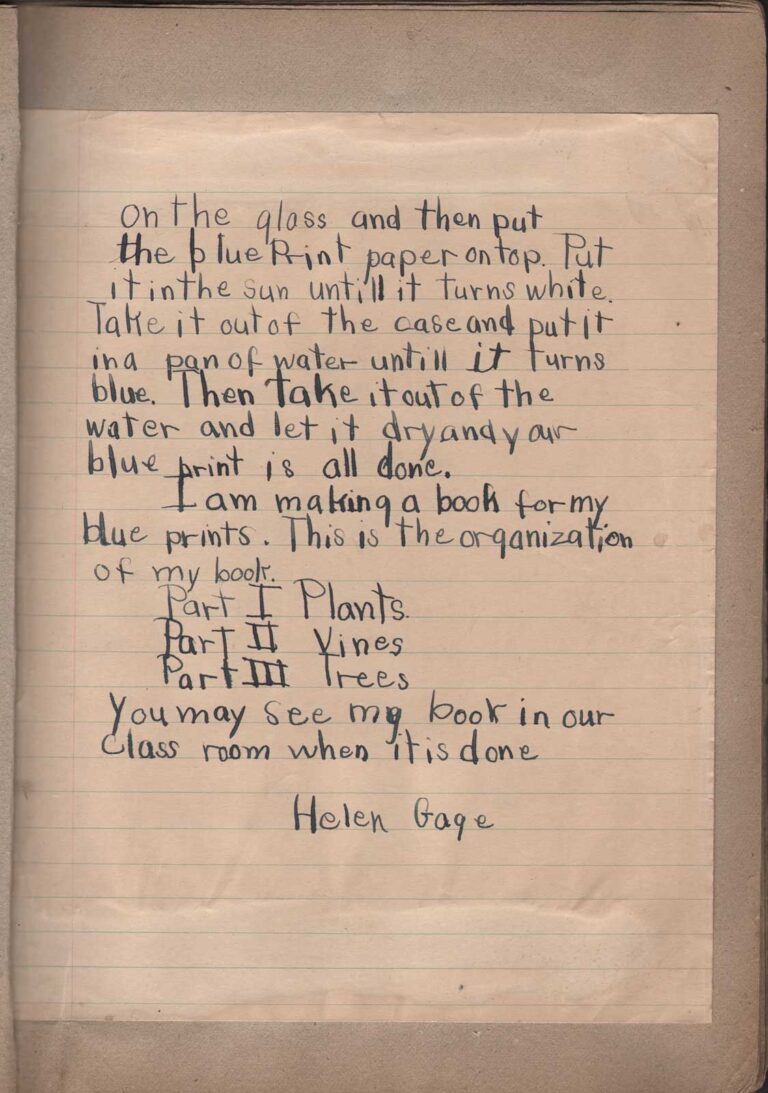 Record of my Blue Prints (Continued)