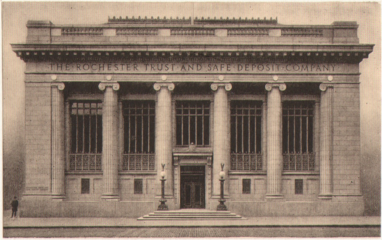 Exterior: Rochester Trust & Safe Deposit Company