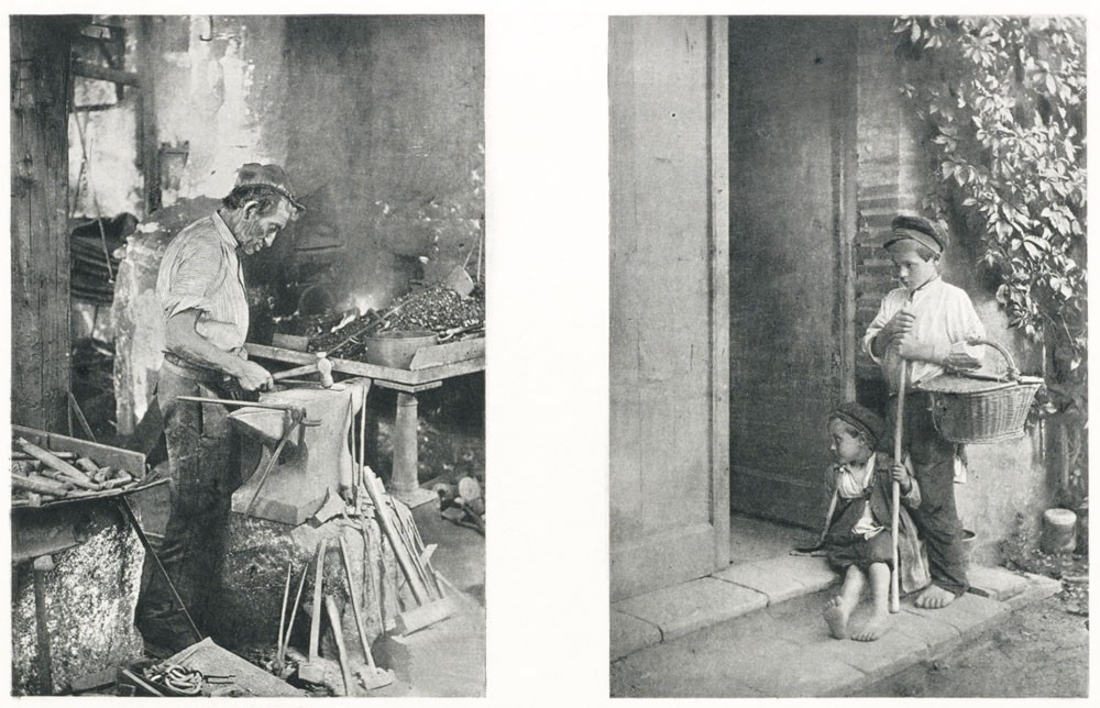 Diptych: Le Forgeron & Les Petits Mendiants