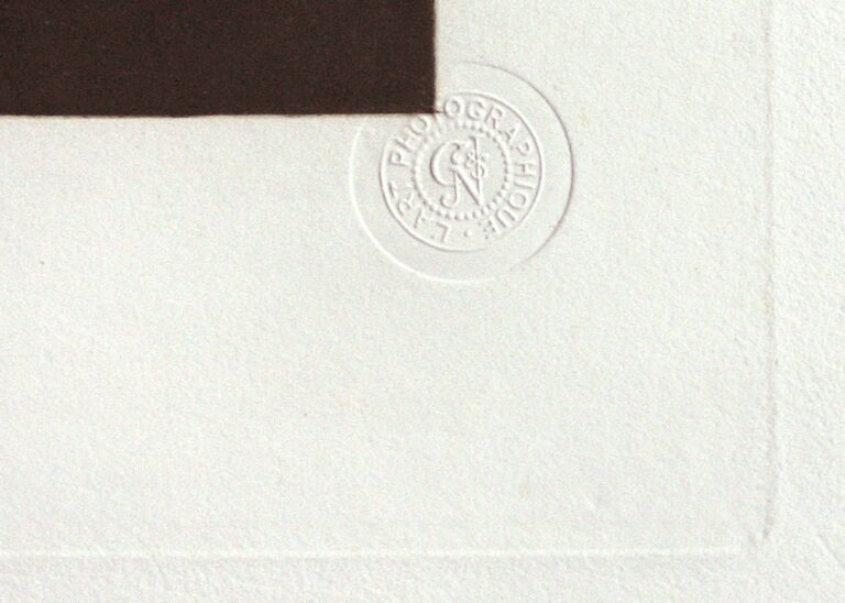 L’Art Photographique Blindstamp