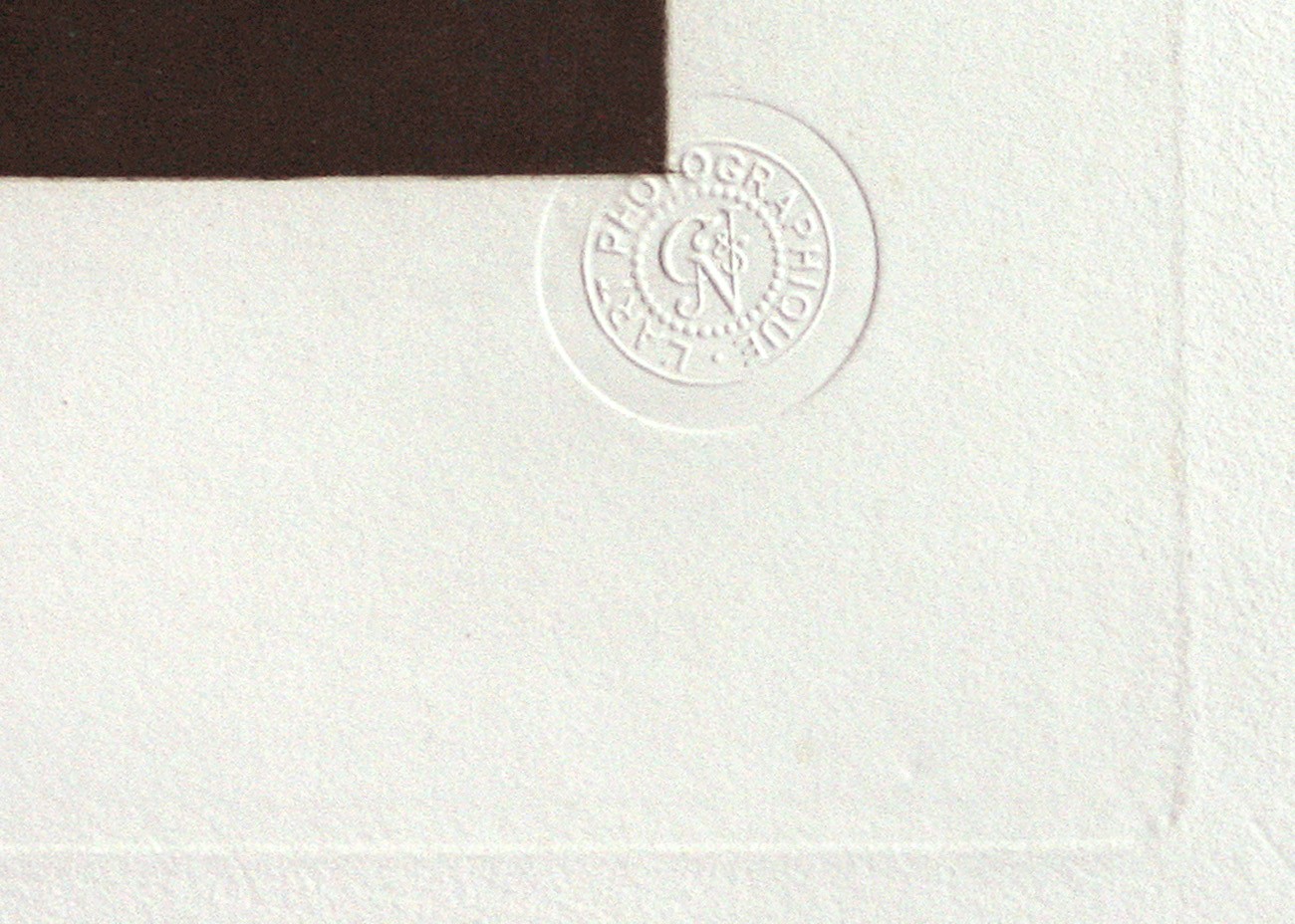 L’Art Photographique Blindstamp