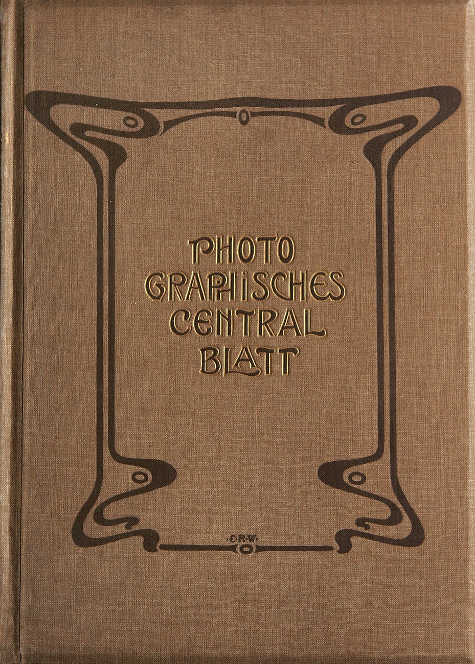 Journal Board Cover: Photographisches Centralblatt 1899