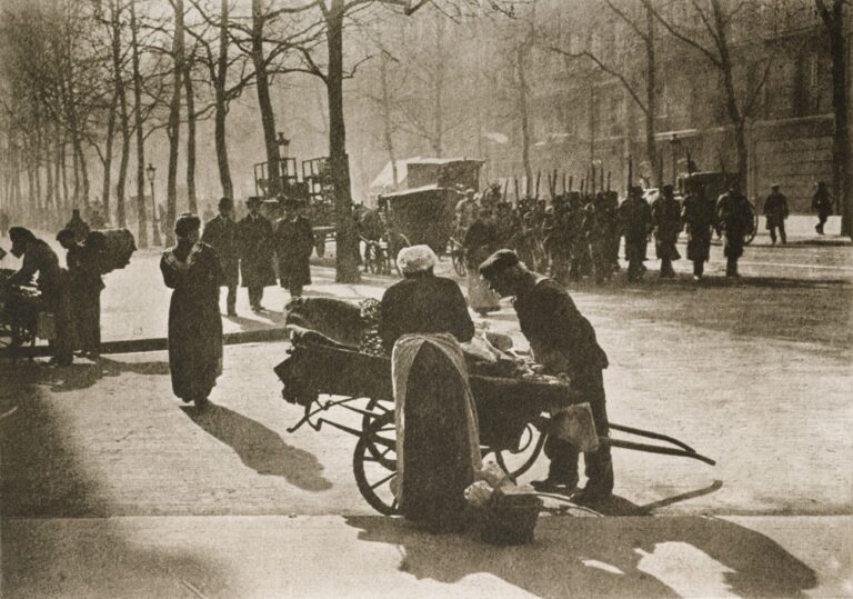 Aufnahme von M. Bucquet in Paris