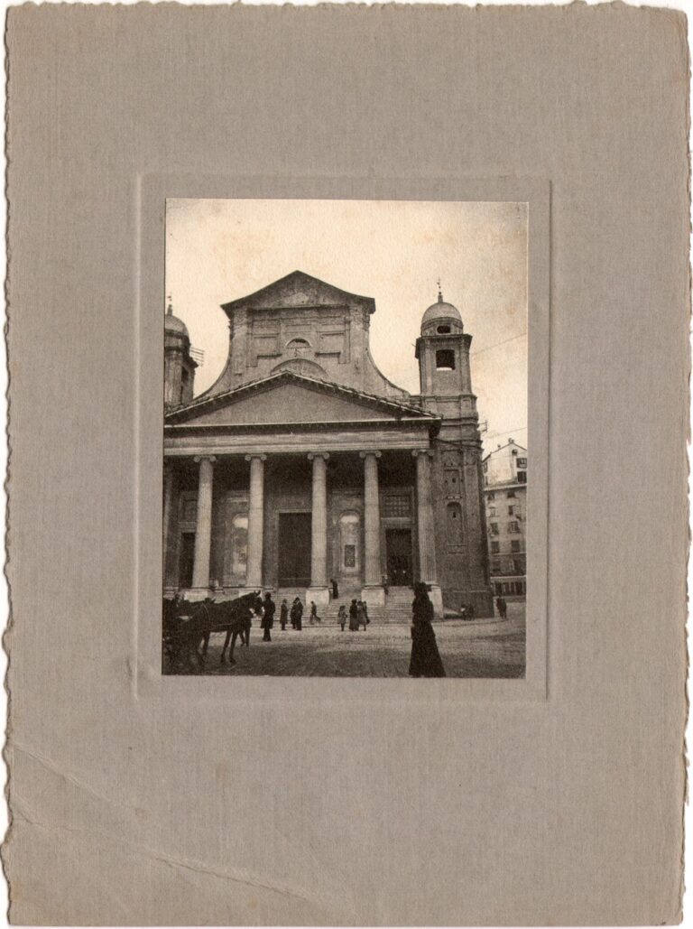 Streetscape in front of Church