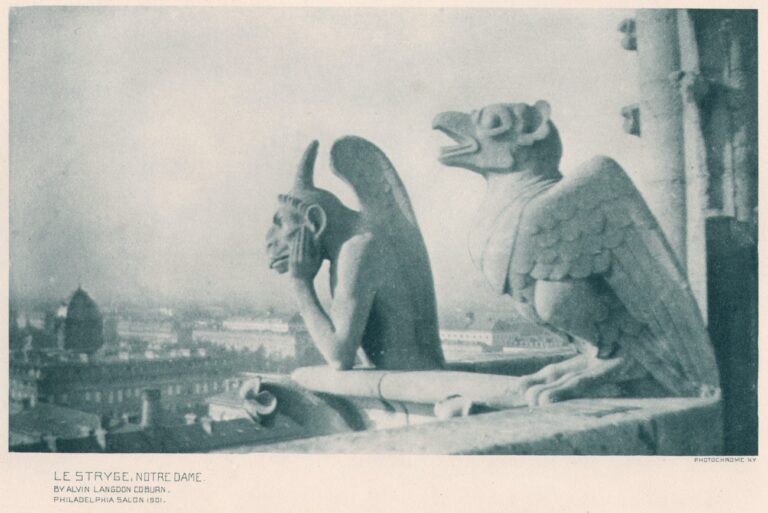 Le Stryge; Notre Dame.