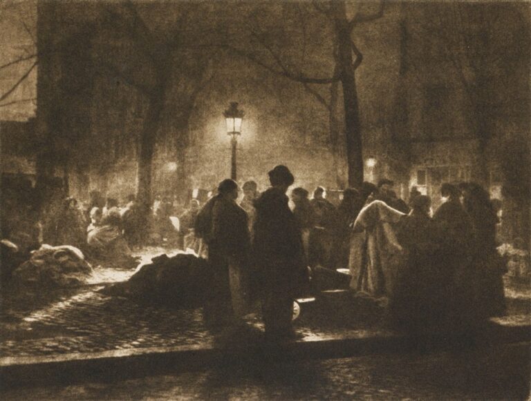 Sonnabendmarkt in Brüssel