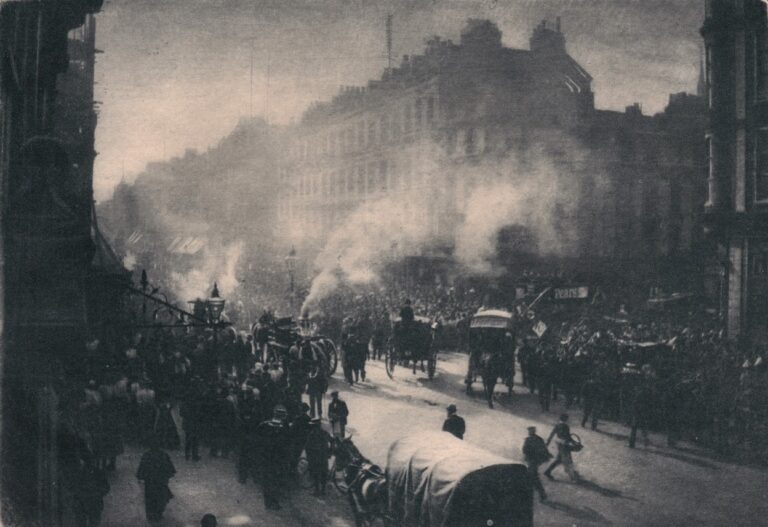 Fire in Oxford Street