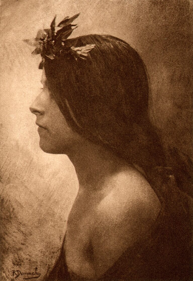 Aufnahme von R. Demachy in Paris