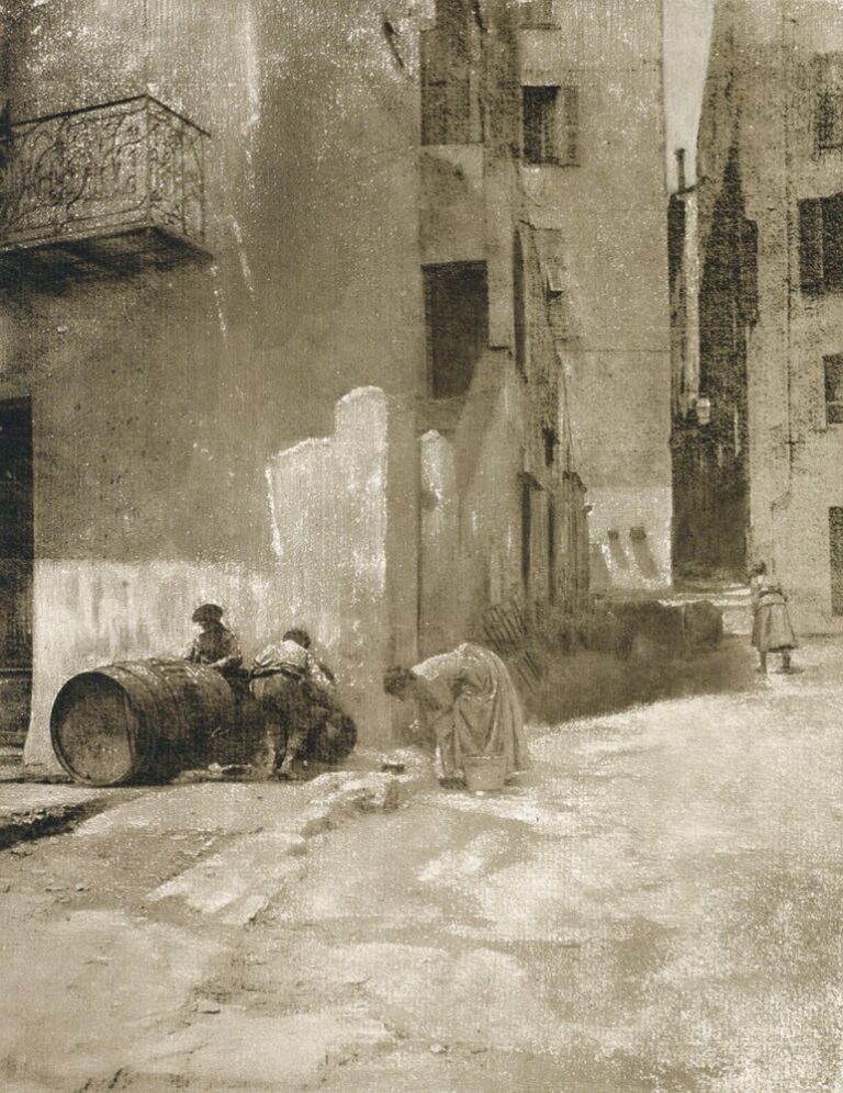 Coin de rue, à Menton