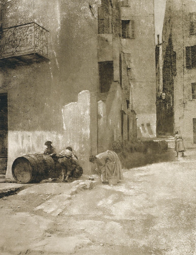 Coin de rue, à Menton