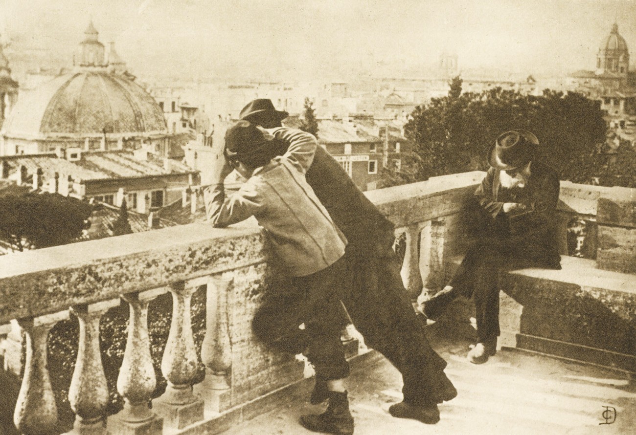 Sur la Terrasse du Pincio