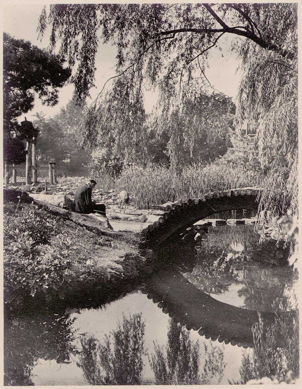 Contemplation near Drum Bridge