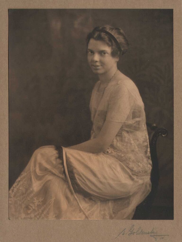 Young Woman by Elias Goldensky