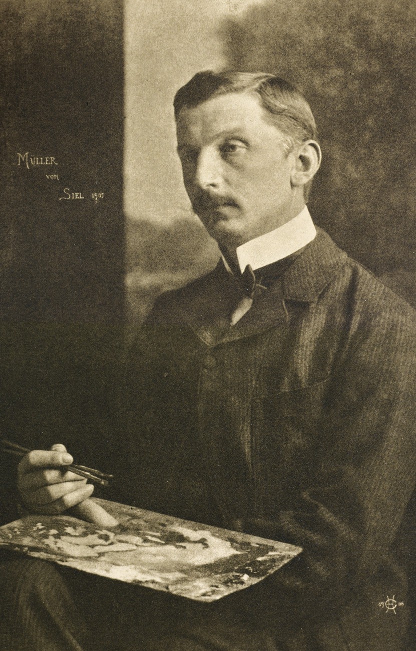 Bildnis des Malers G. Müller vom Siel