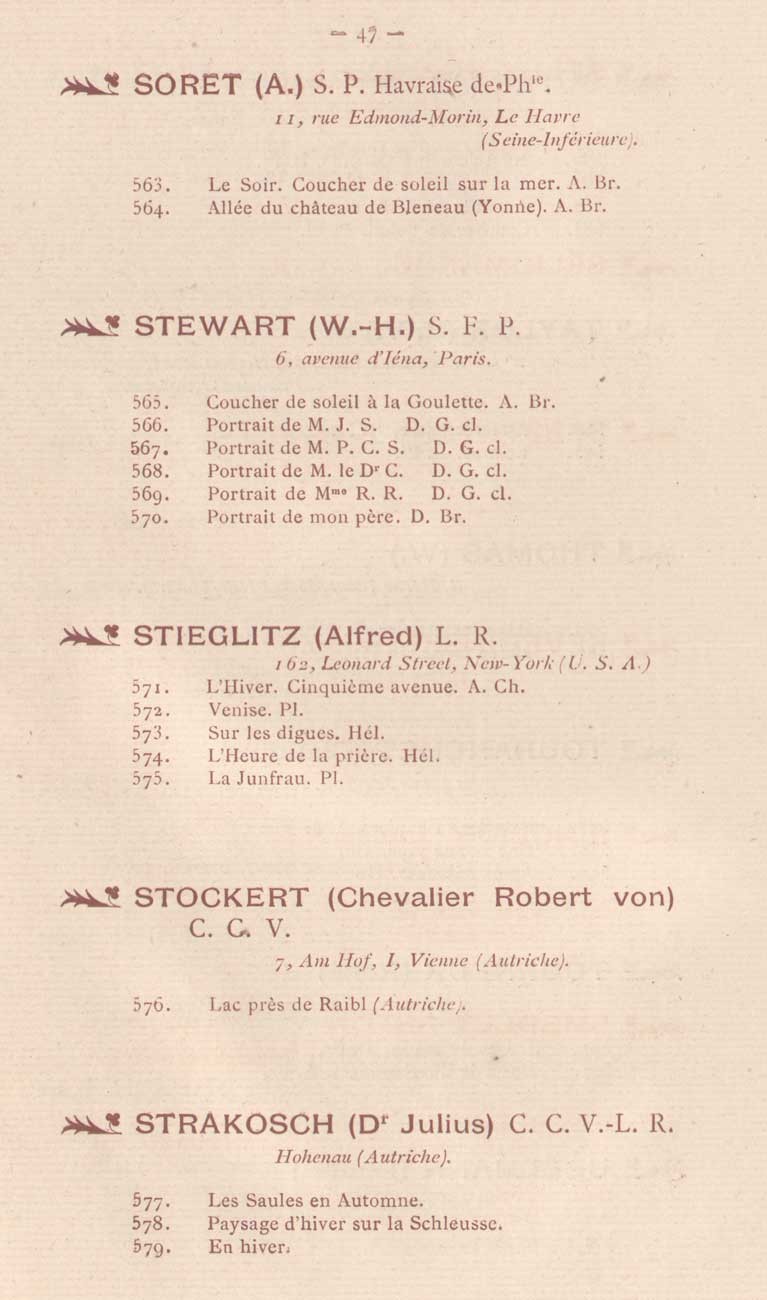 Sample Catalogue page