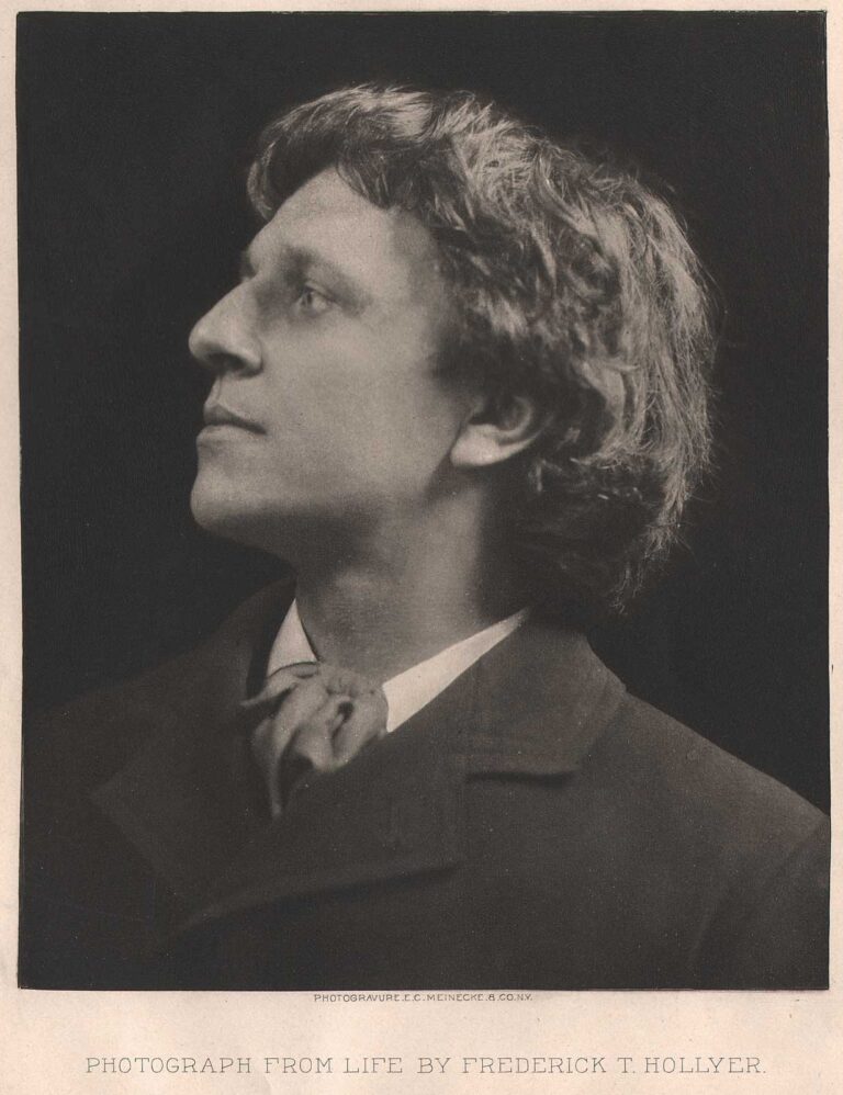 Photograph From Life By Frederick T. Hollyer