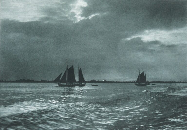 An der Mündung der Elbe