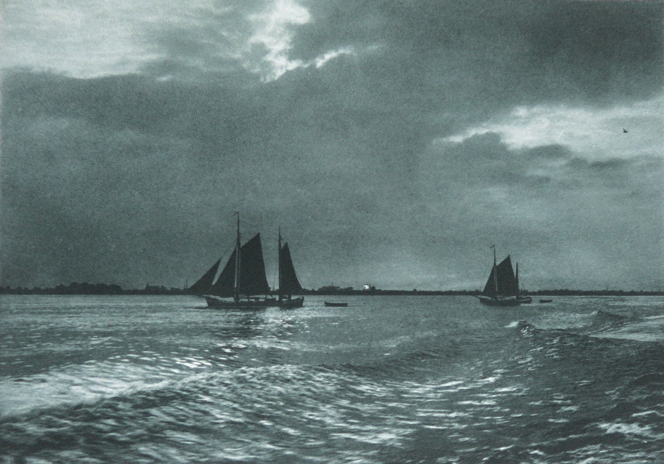 An der Mündung der Elbe