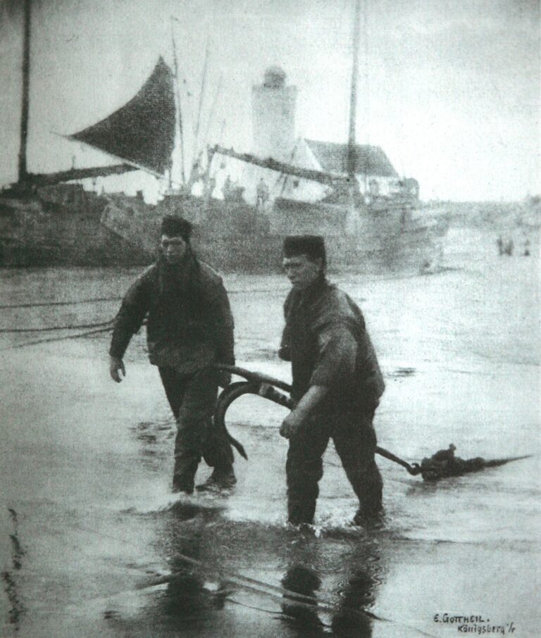 Heimkehrende Fischer