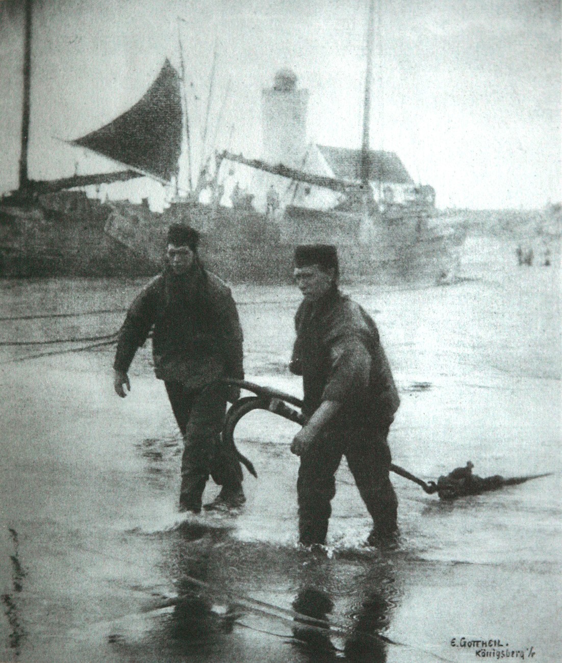 Heimkehrende Fischer