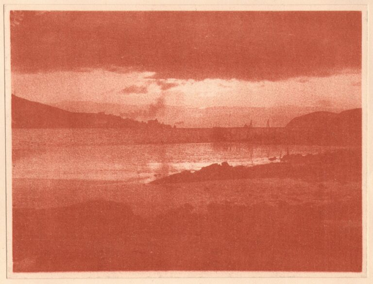 Beach With View of Harbor