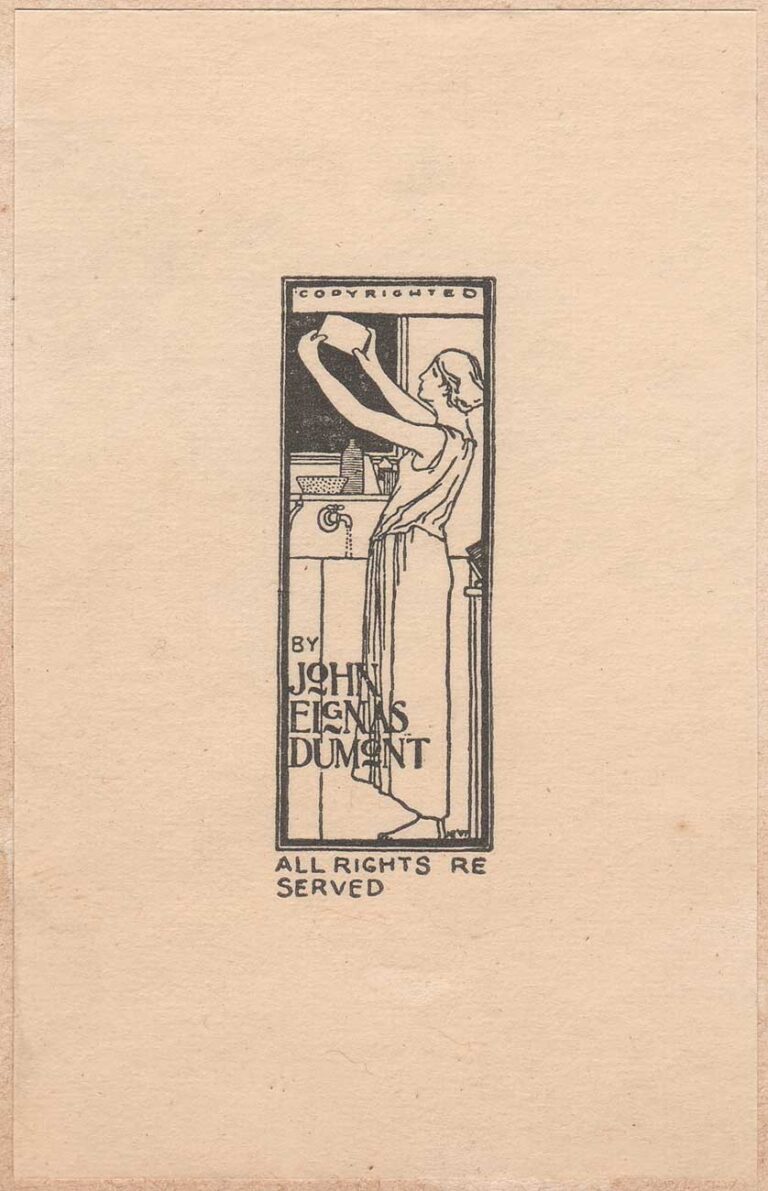 Harvey Ellis Copyright Label