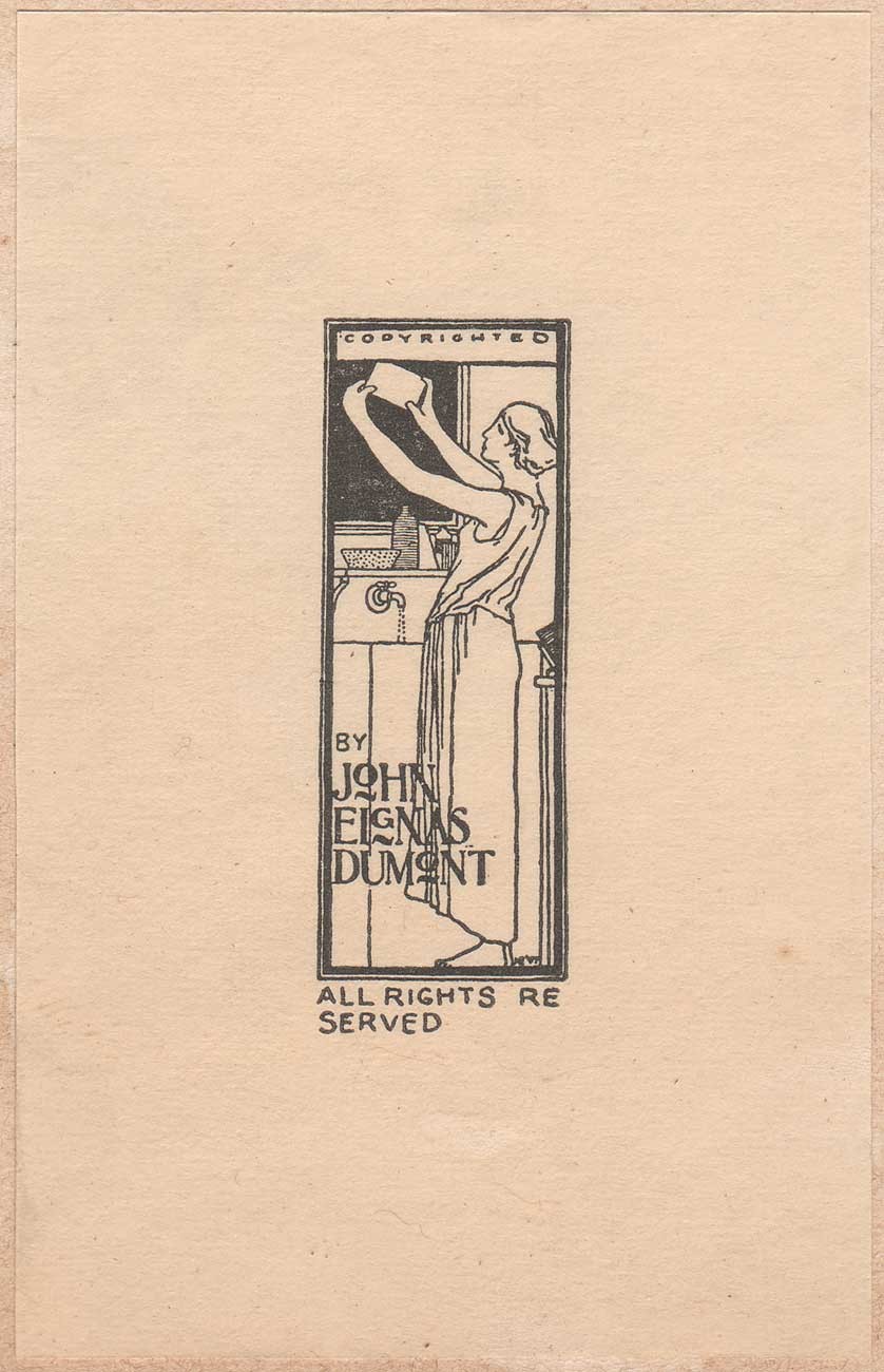 Harvey Ellis Copyright Label