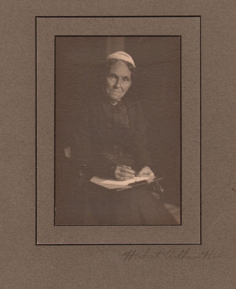 Portrait of Woman Writing