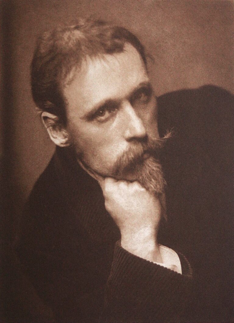 Bildnis des Malers Walter Crane