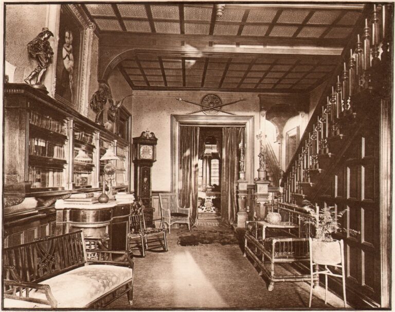 Interior.  Residence of William Barnes, Albany, N.Y.