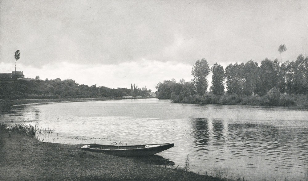 Crépuscule a Pont-de-l’Arche