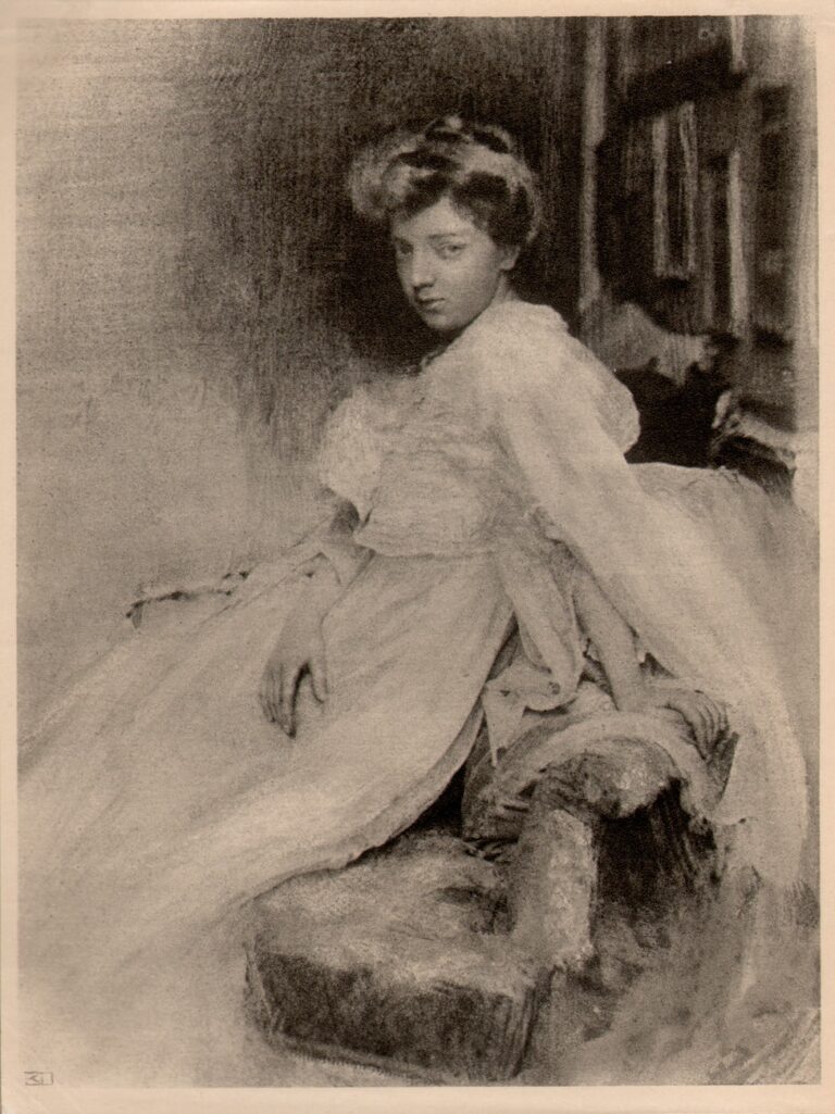 Portrait De Jeune Fille