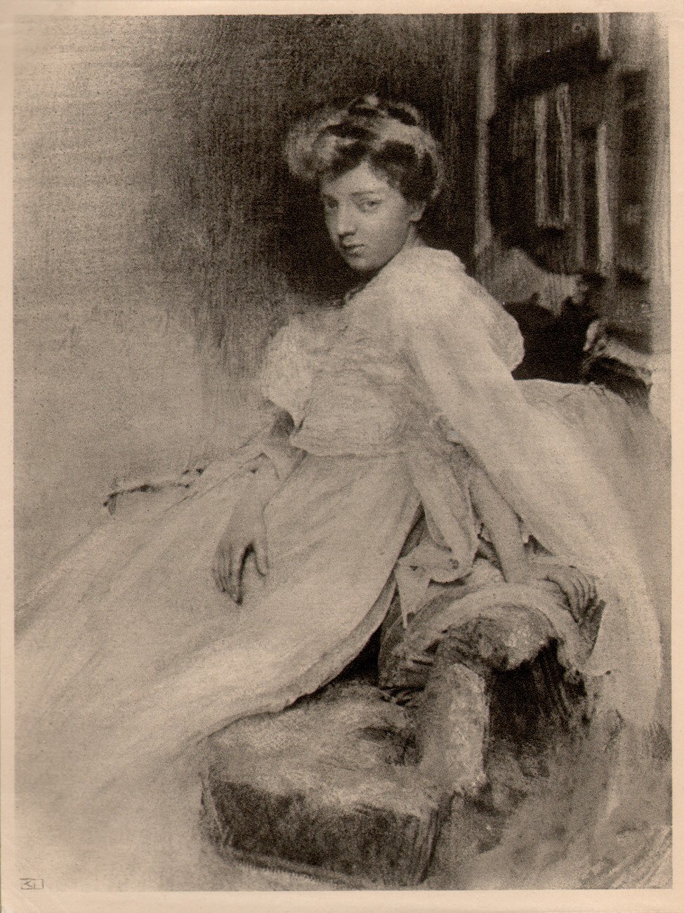 Portrait De Jeune Fille