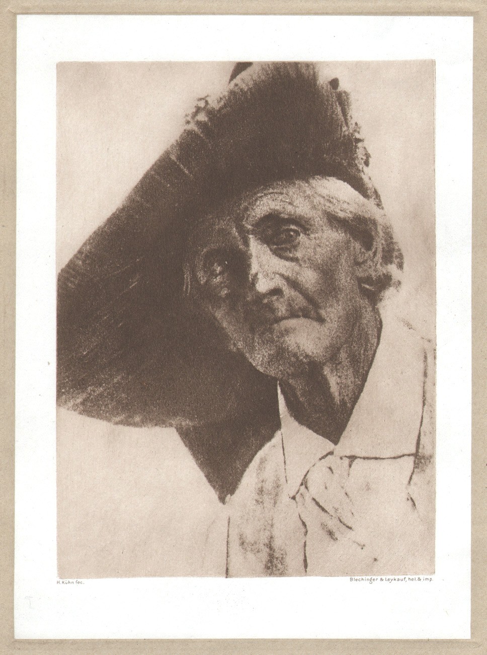 Kopf eines alten Mannes