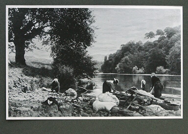 Lavandières à Cambo